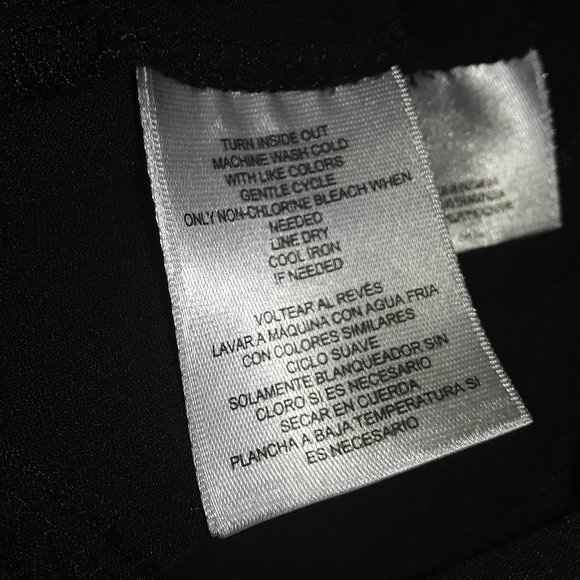 Jones Studio SZ 4 Black Stretch Pull On Trouser Pant - Picture 6 of 6